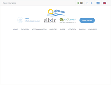 Tablet Screenshot of hotelspiros.com